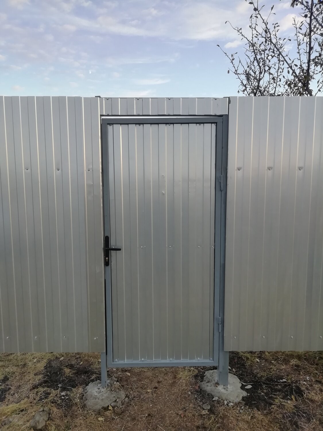 ворота из оцинкованного профнастила, профлист ворота 3м, ворота из профнастила, заборные ворота из профнастила одностворчатые, калитка