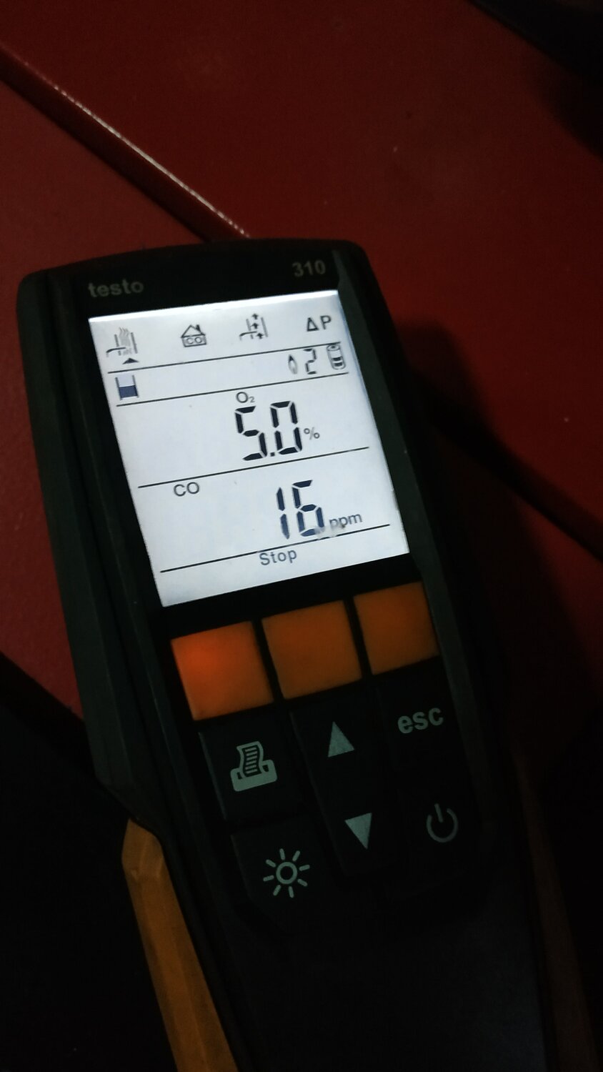газоанализатор testo 310, анализатор дымовых газов testo 310, testo 310 показания, газоанализатор testo 310 05633100, testo 310 комплект