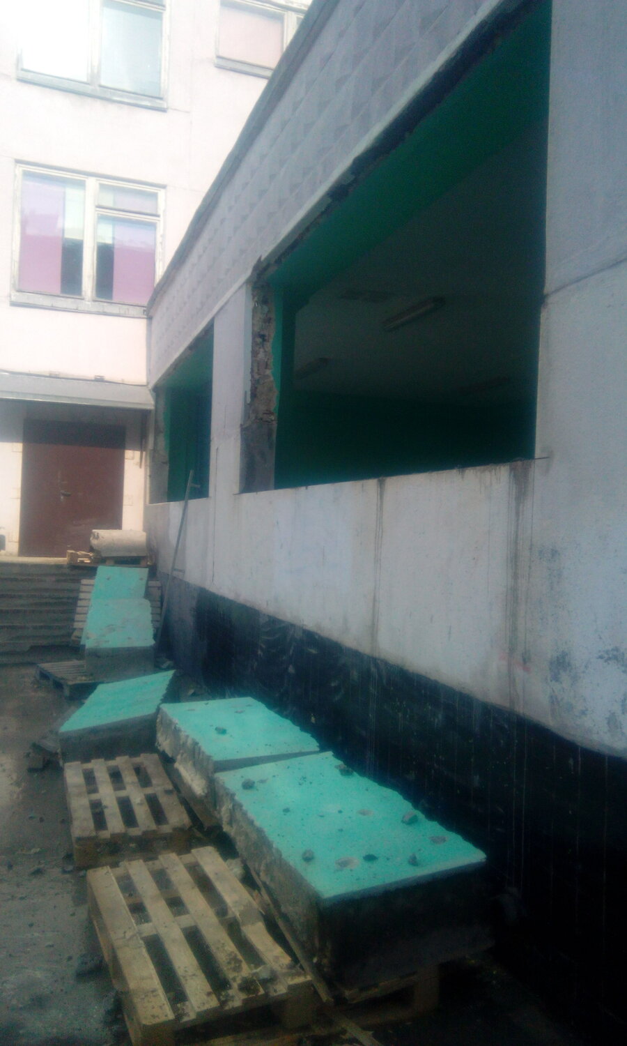 улица, здание, дом, во дворе, помещение