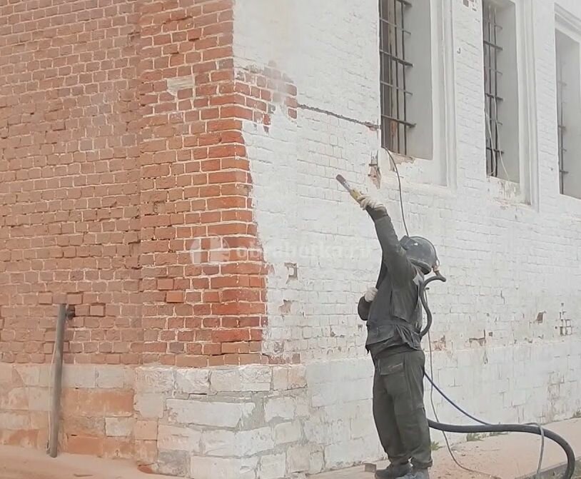 Что такое пескоструйная обработка стен - 85 фото