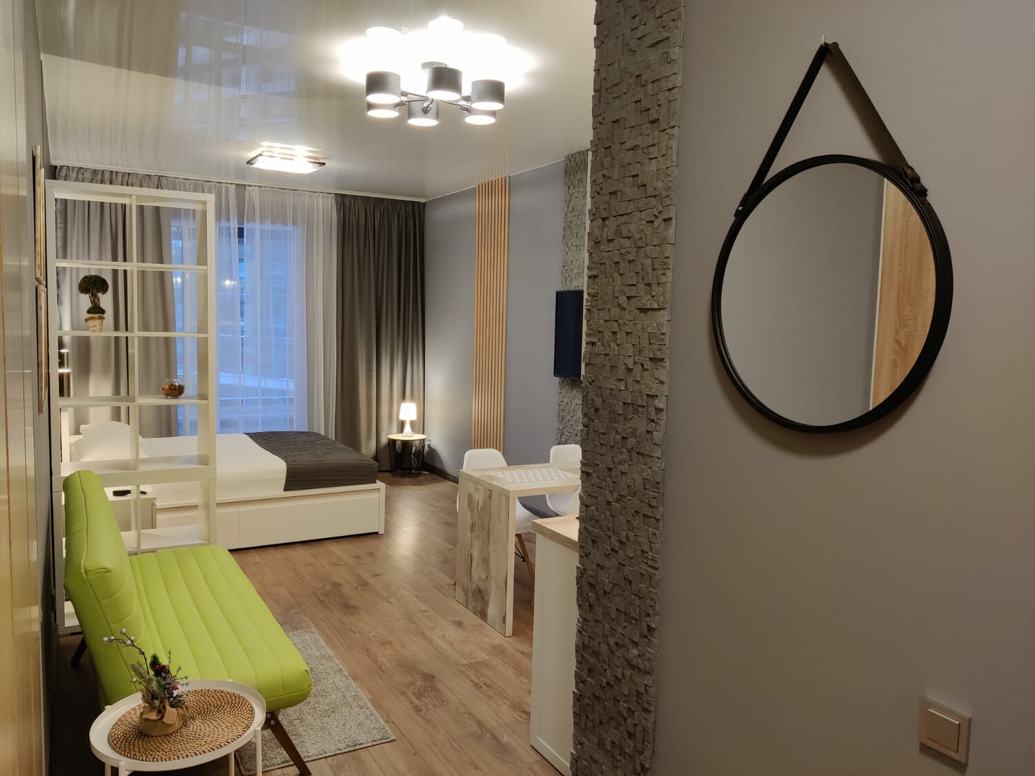 зонирование квартиры студии, зонирование квартиры, зонирование спальни, зонирование комнаты, дизайн квартир