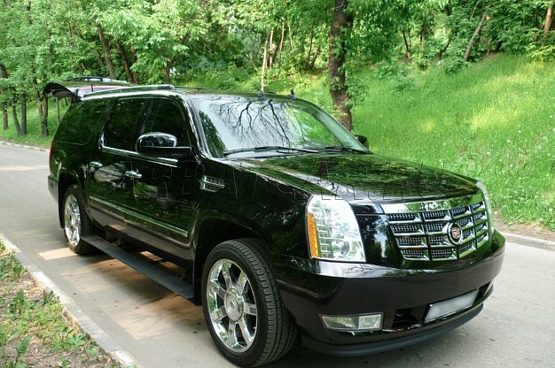 cadillac escalade, cadillac escalade 3, cadillac, черный кадиллак, Cadillac Escalade III
