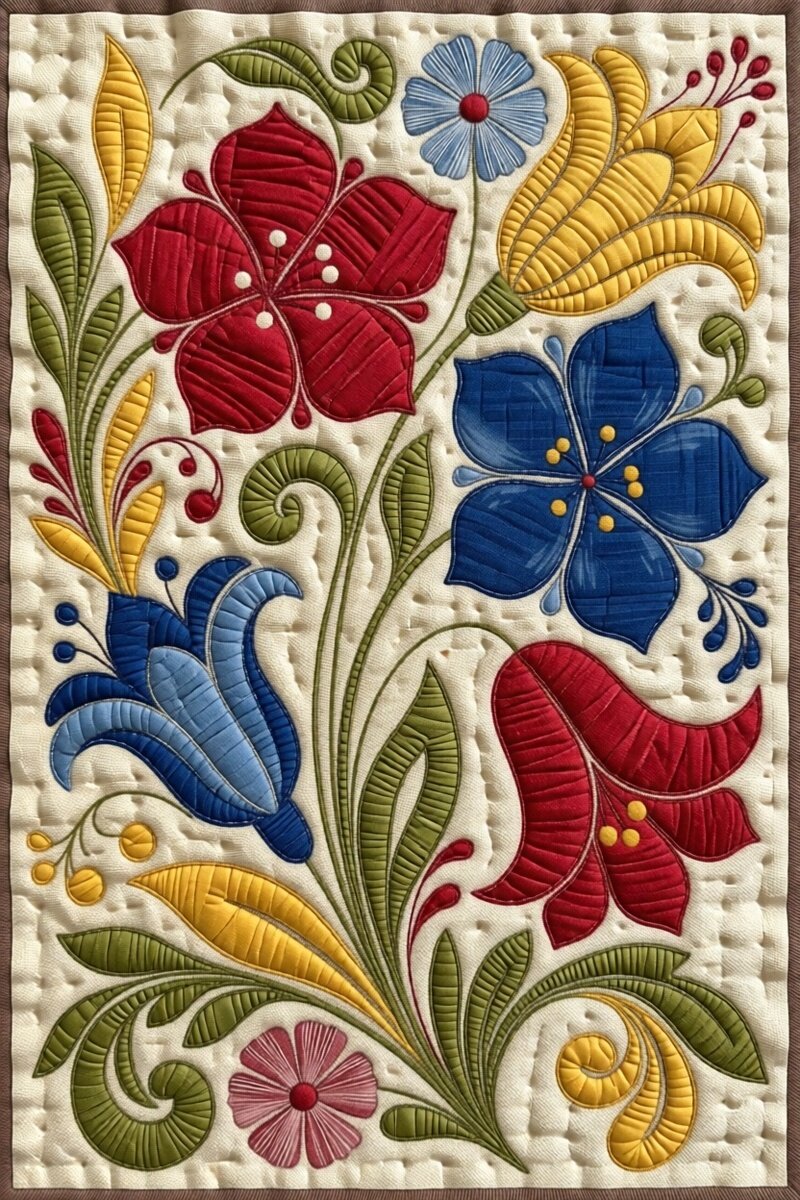 applique quilt, ����������������, longarm quilting, ����������, ������������������ ����������