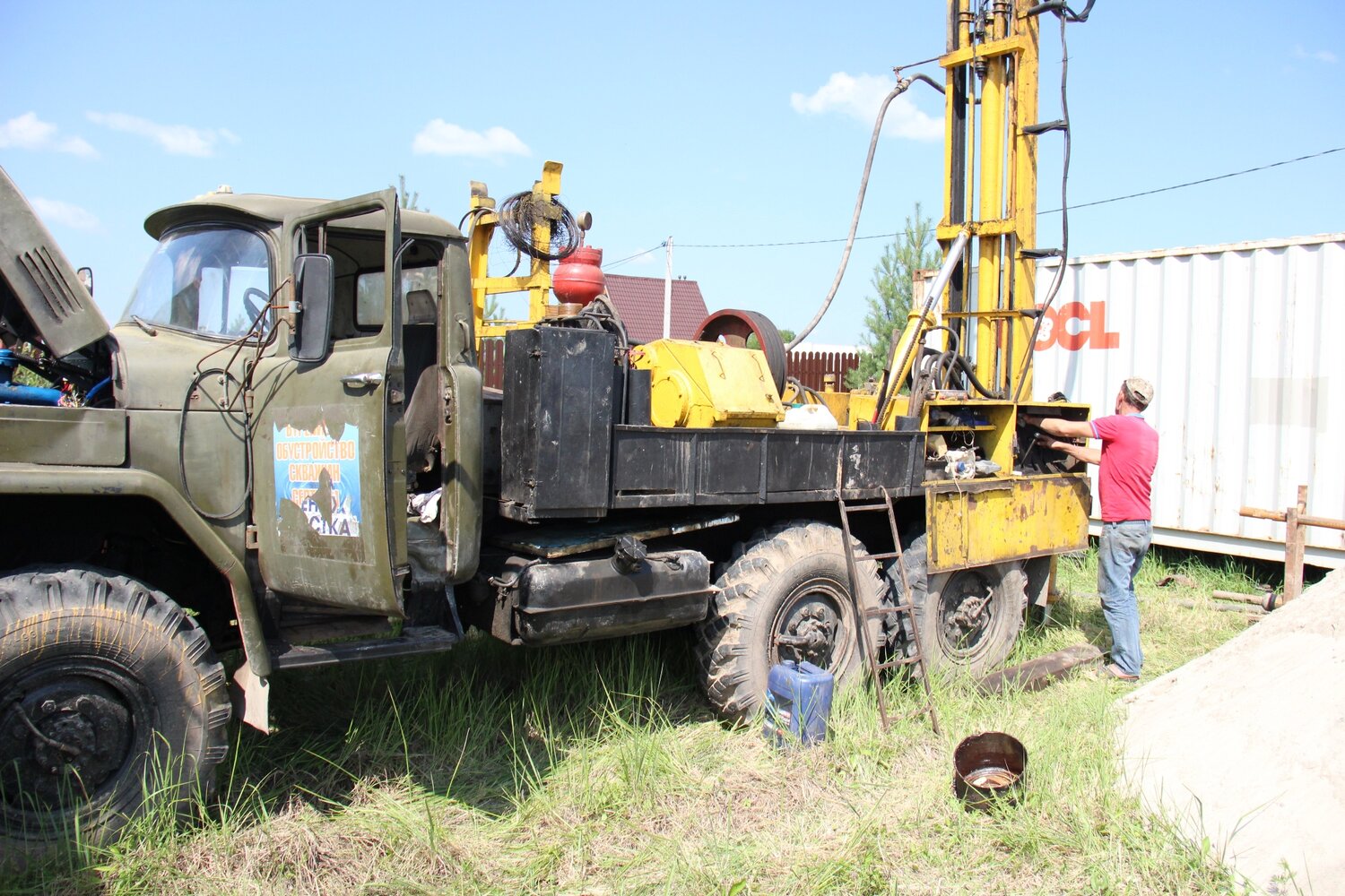 газ 66 буровая, зил 131 пбу-2, зил 131 урб 2а2, урб-2а2 на базе садко, зил 131 бур