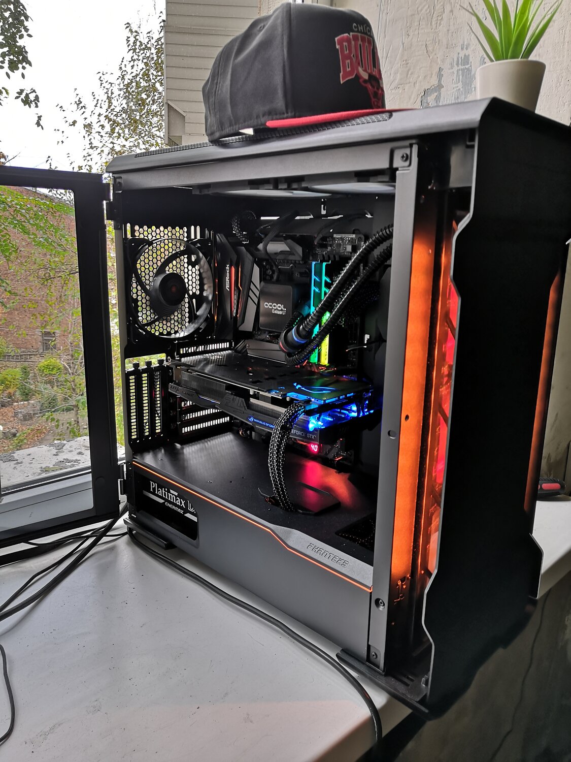 maximus x apex fractal design, fractal design meshify c, системный блок, корпус be quiet dark base 700, 2080 ti sli системник