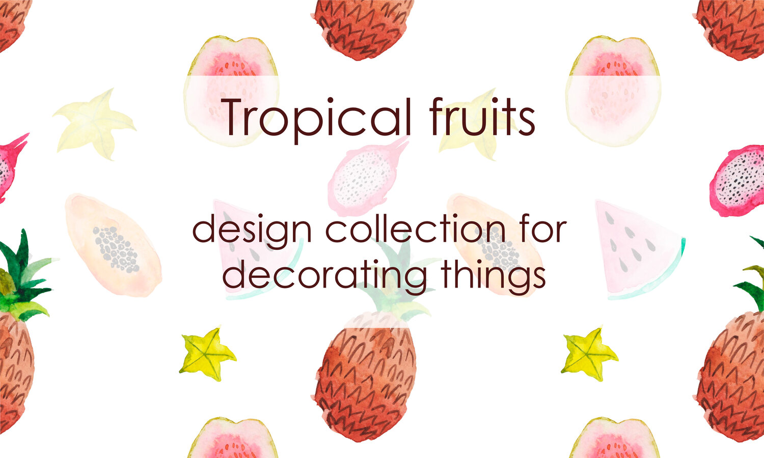 фрукты, fruit, тропические фрукты, tropical fruit, strawberry