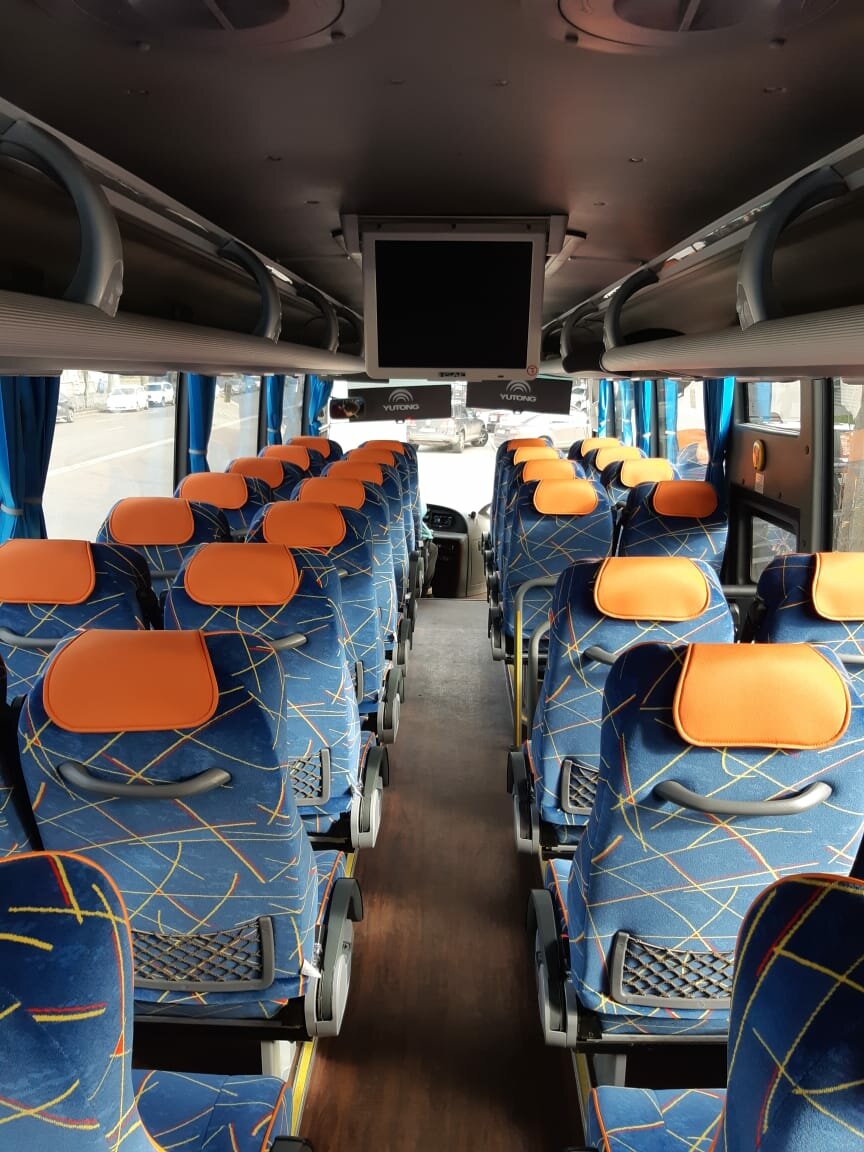 Схема мест хайгер 35 мест