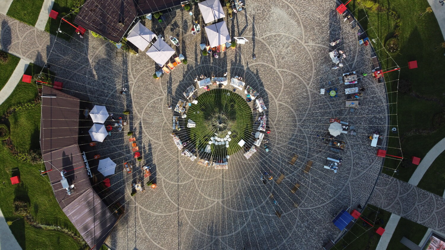 вашингтон сквер парк сверху, фонтан в парке вид сверху, washington square park, вид с воздуха, достопримечательности