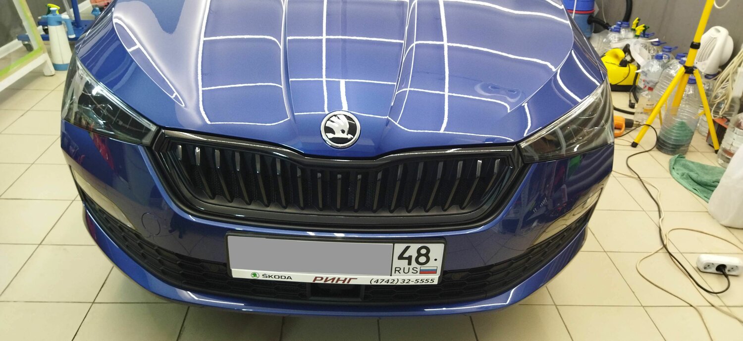škoda auto, škoda octavia, škoda rapid, шкода рапид 2020 синий металлик, шкода кодиак автомир