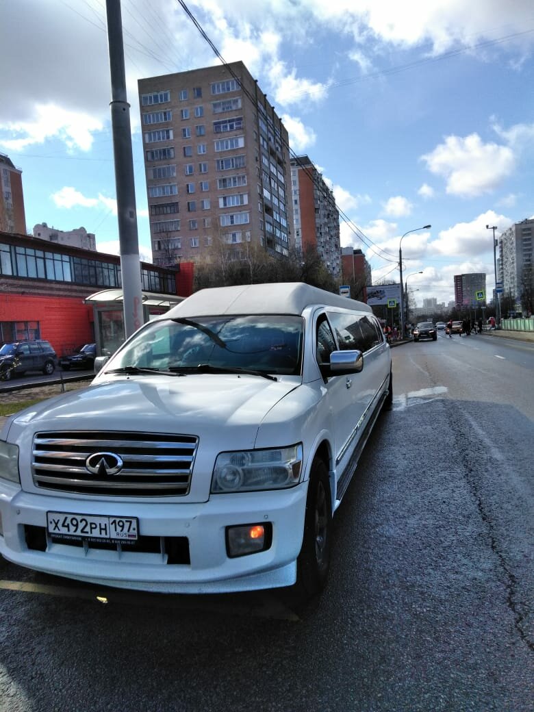 infiniti qx, infiniti qx56 2007, инфинити ку икс 56 2005, лимузин инфинити qx56, Infiniti QX II