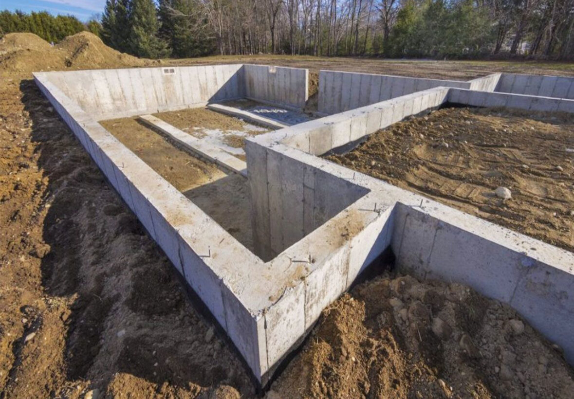 ленточные фундаменты, монолитный ленточный фундамент, фундамент, фундамент монолитный, ленточный фундамент для дома