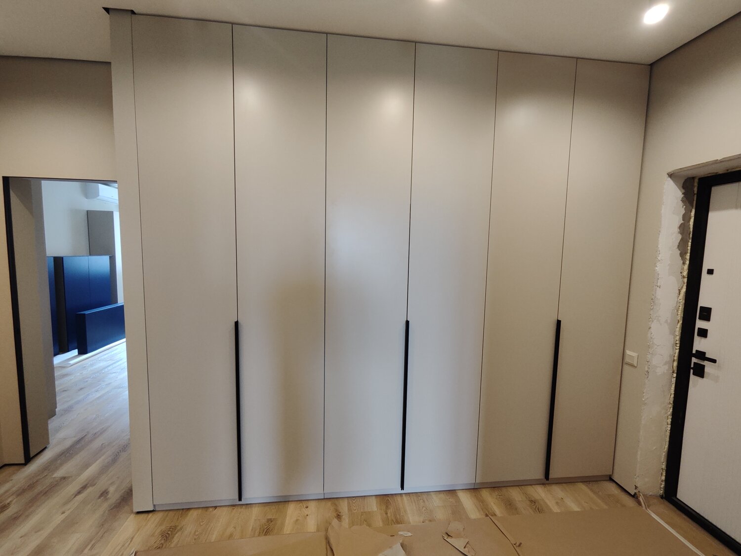 распашной шкаф, шкаф с профильными ручками, шкаф с ручками, распашной шкаф на заказ, встраиваемые шкафы