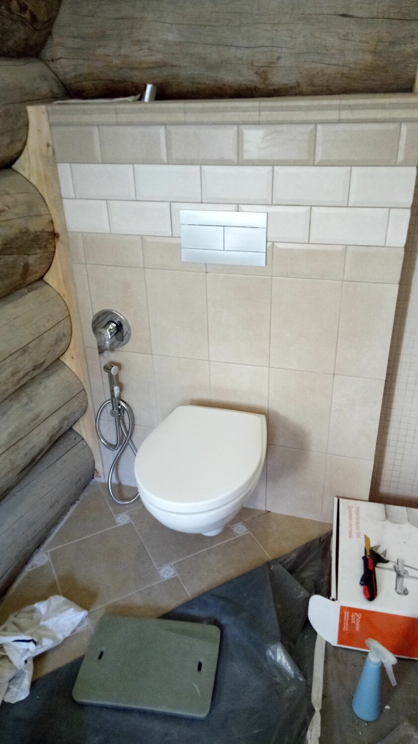 Монтаж унитаза с инсталляцией в Гатчине - Сантехнические работы и ...