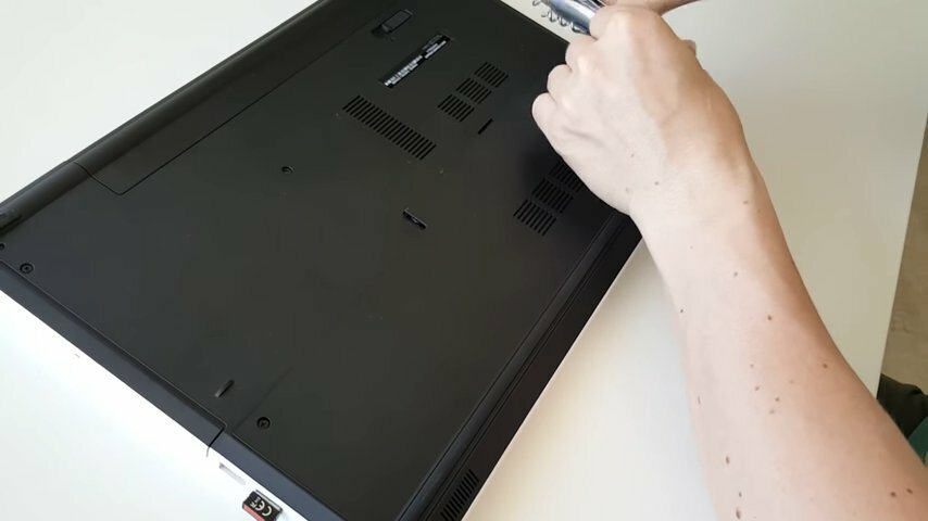 Замена SSD на ноутбуке