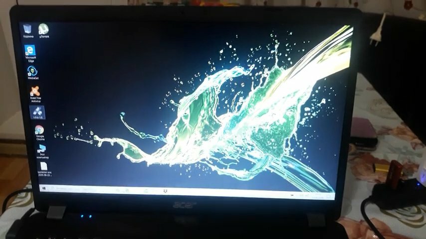 Установка Windows Acer Aspire