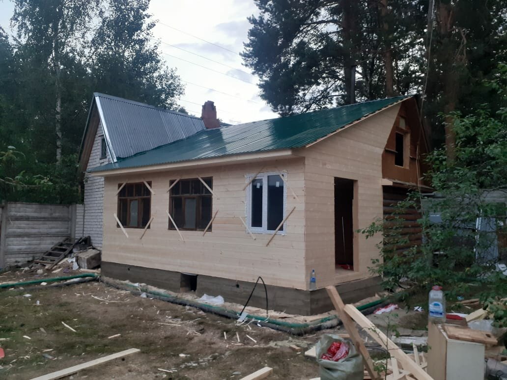 Строительство пристройки к дому