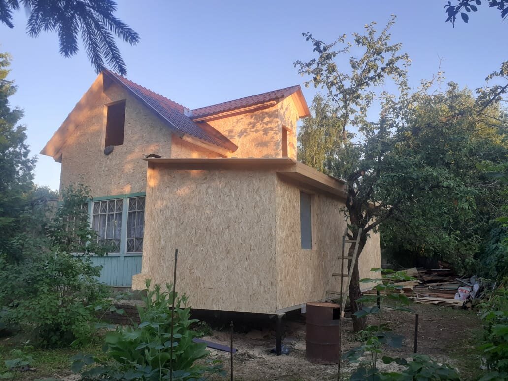 Строительство пристройки к дому