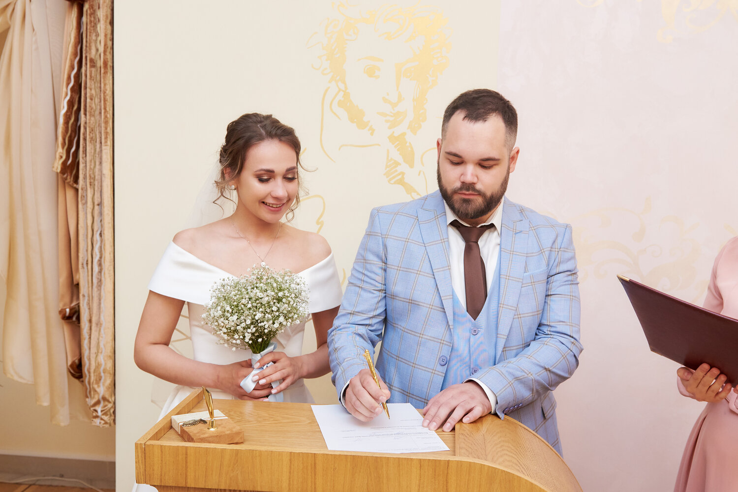 свадьба, фотозона в загсе, подготовка к свадьбе, свадебный, дворец бракосочетания