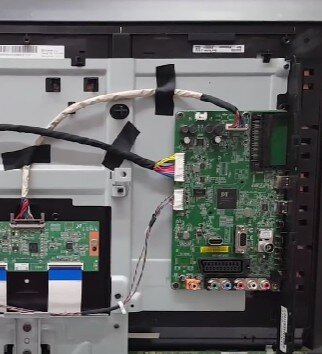 toshiba - 32l5650vn, lg 32lv2500, телевизор ремонт, плата телевизора, lcd телевизор