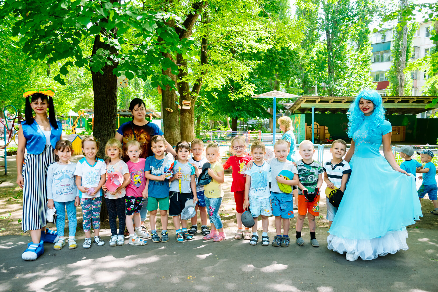 детский праздник, детский сад, праздник, аниматоры саранск для детей, городской парк