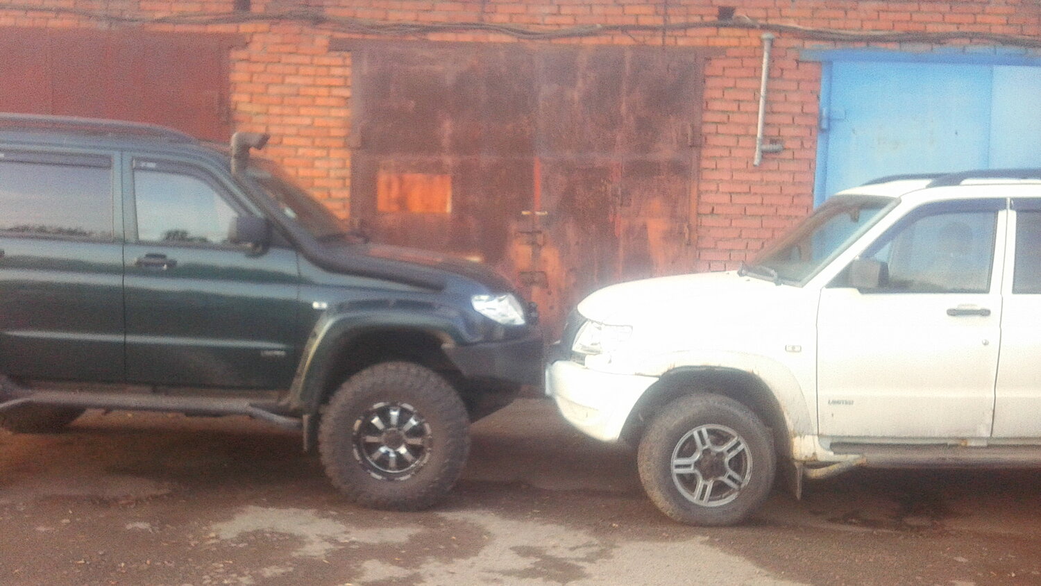 уаз патриот, уаз патриот диски et10, toyota land cruiser 105 лифт, патриот на колесах 265/75/16 и силовыми бамперами, уаз патриот на 32 колесах