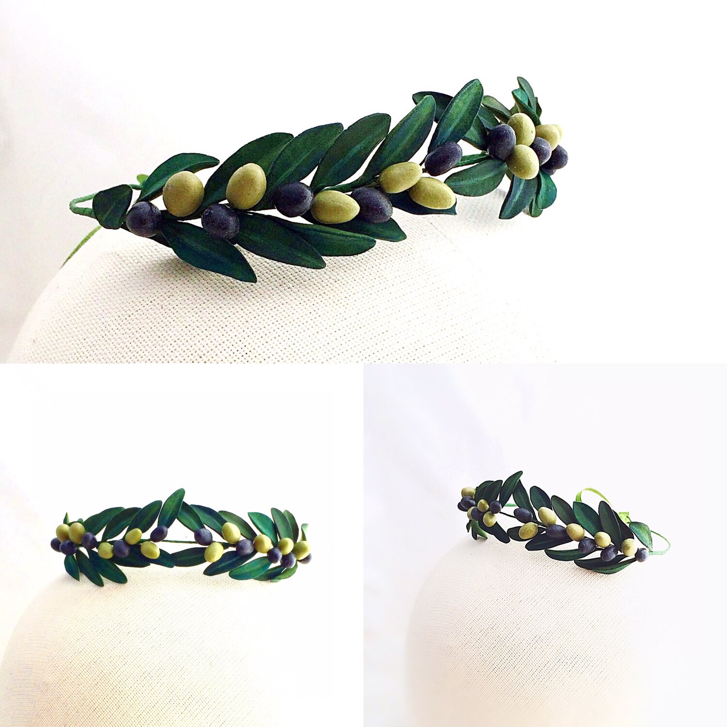 украшение, брошь оливковая ветвь, украшения магатама, ободок венок, лавровая ветвь брошь