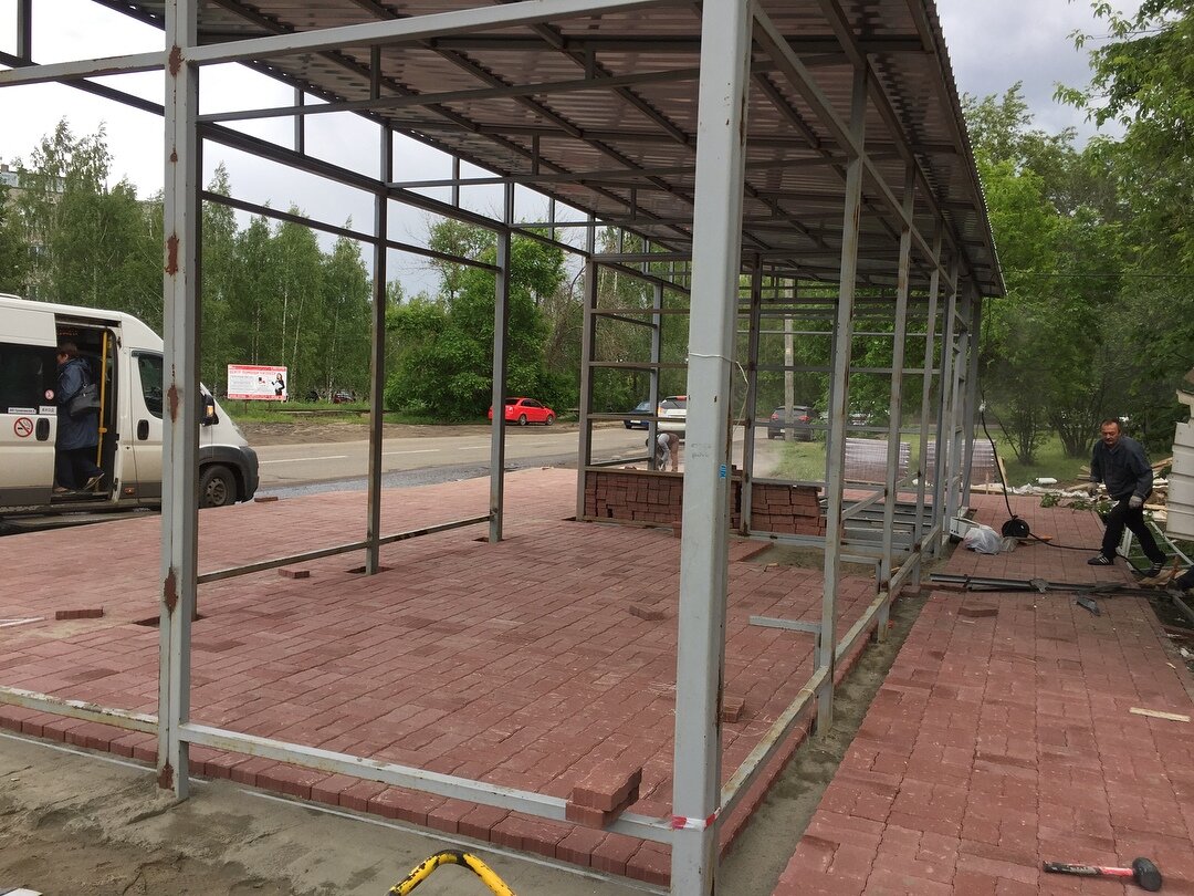 модульная остановка, остановочный комплекс ярославль, навесы на автостанциях, остановки в питере, остановки ижевск