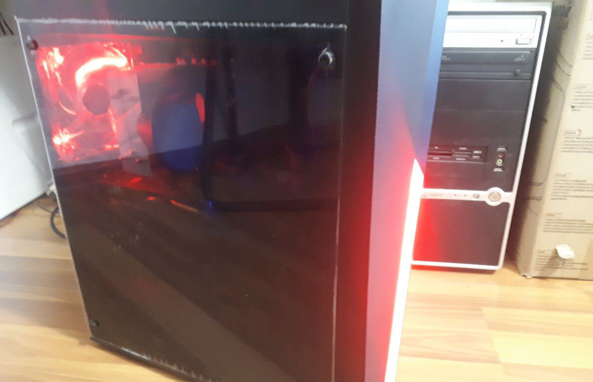 системный блок, корпус aerocool cylon, системный блок aerocool cylon, техника, компьютер