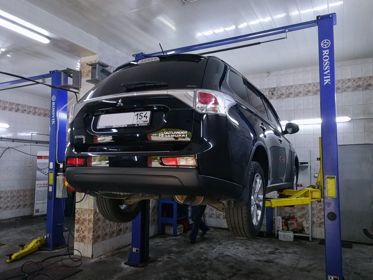 Диагностика авто Mitsubishi
