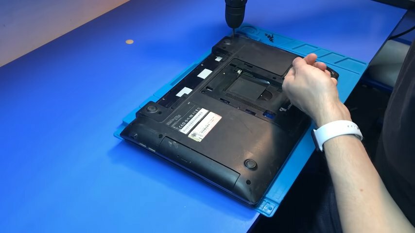ноутбук, как прикрутить дисковод на ноутбуке, жёсткий диск, dell pp05l замена жесткого диска, ноутбук асус дополнительный памяти