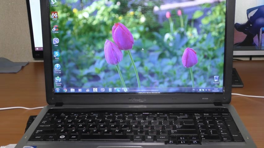техника, ноутбук, бытовая электроника, acer aspire, toshiba c870