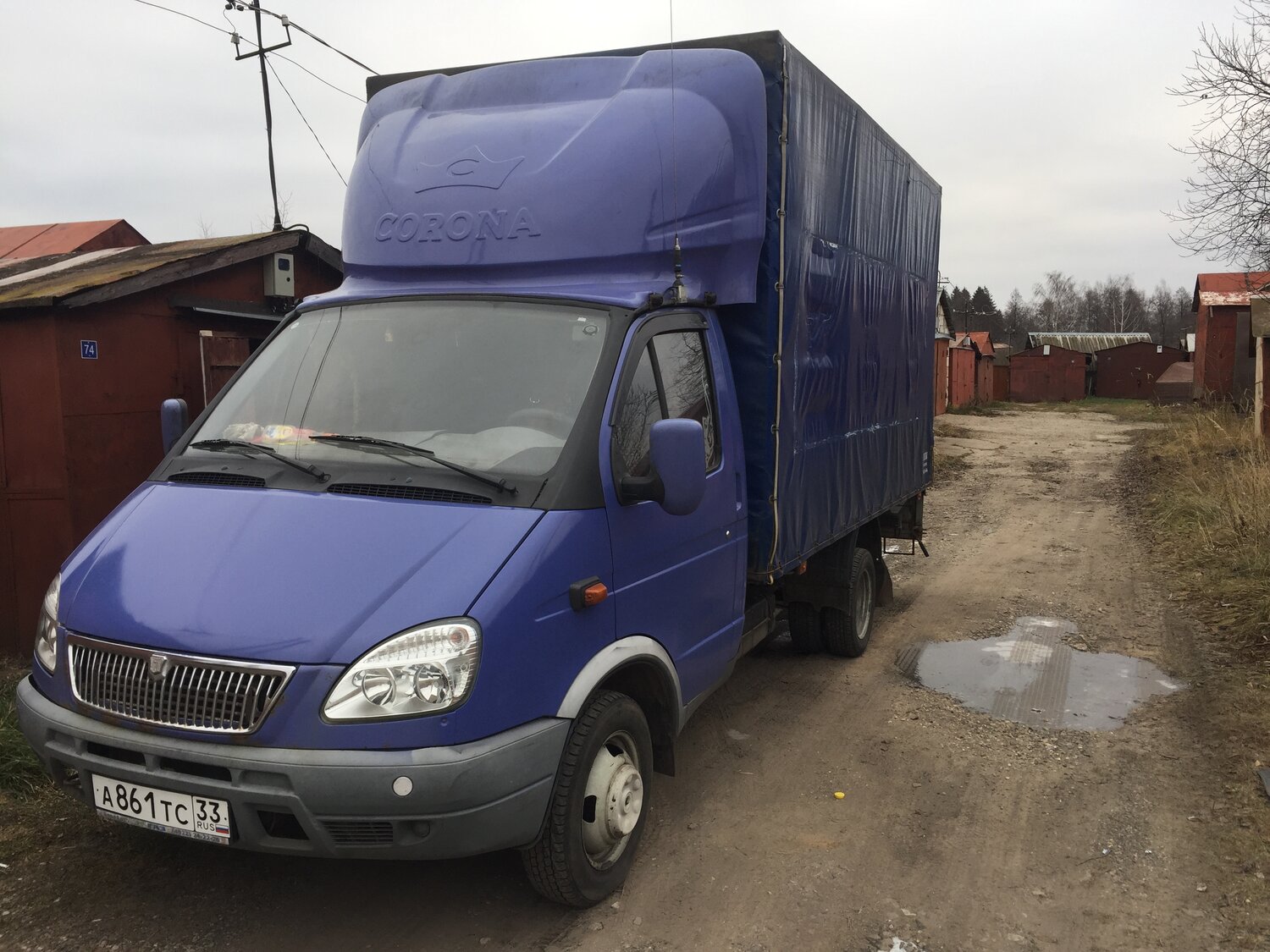 газель 3302 2005, газель 3302 синяя, газ 3302, 2006 г., автомобиль, газели