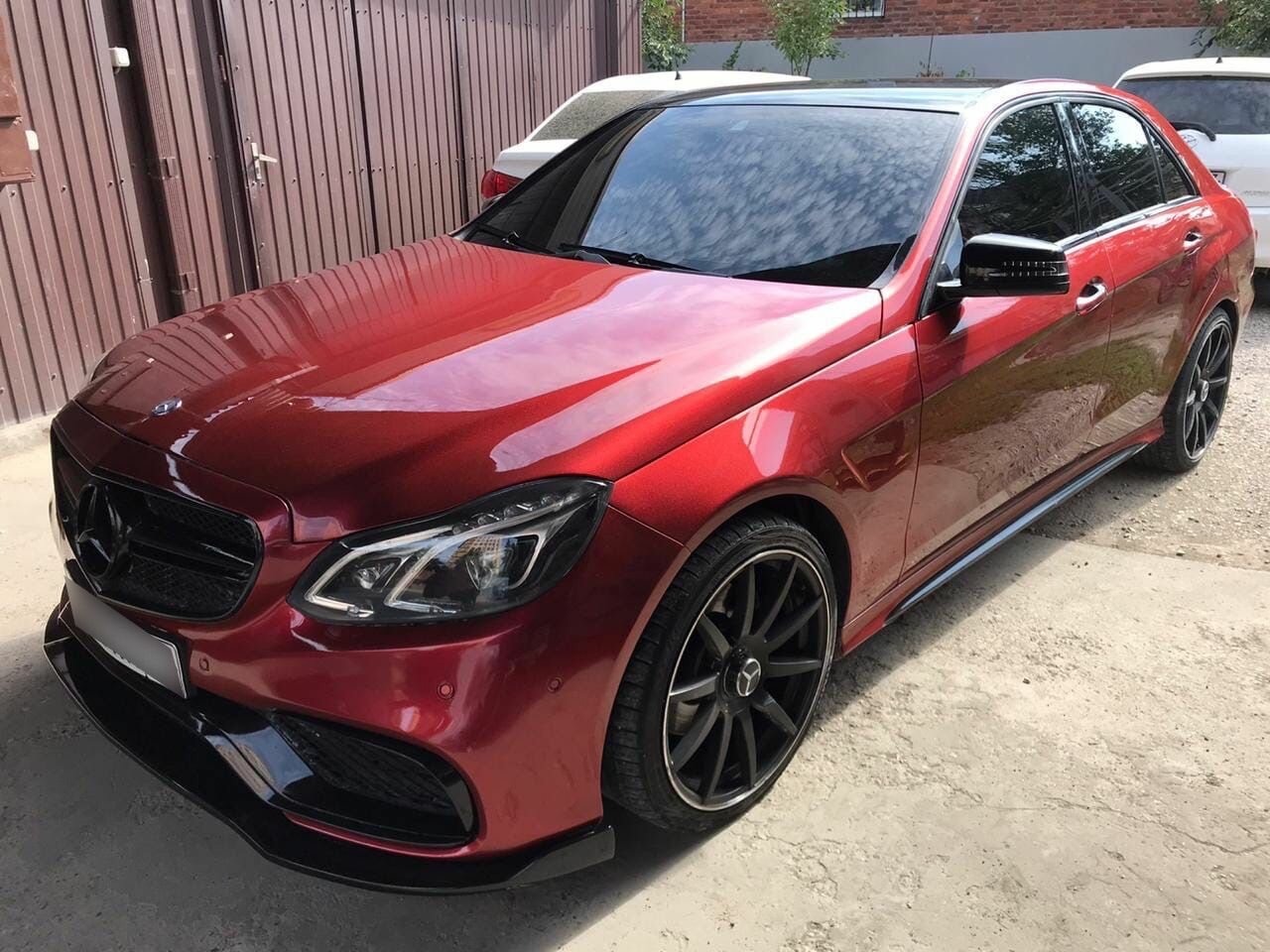 Mercedes w205 AMG Red