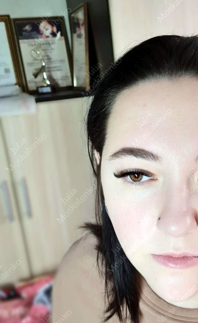 девушка, лица, красота, макияж, ресницы