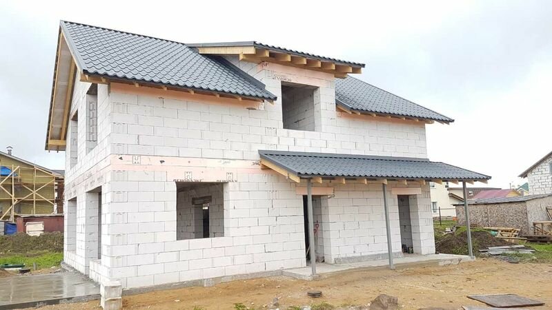 Дома из газобетона под ключ проекты веванта
