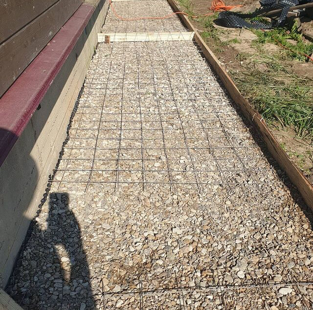 Строительство отмостки вокруг дома