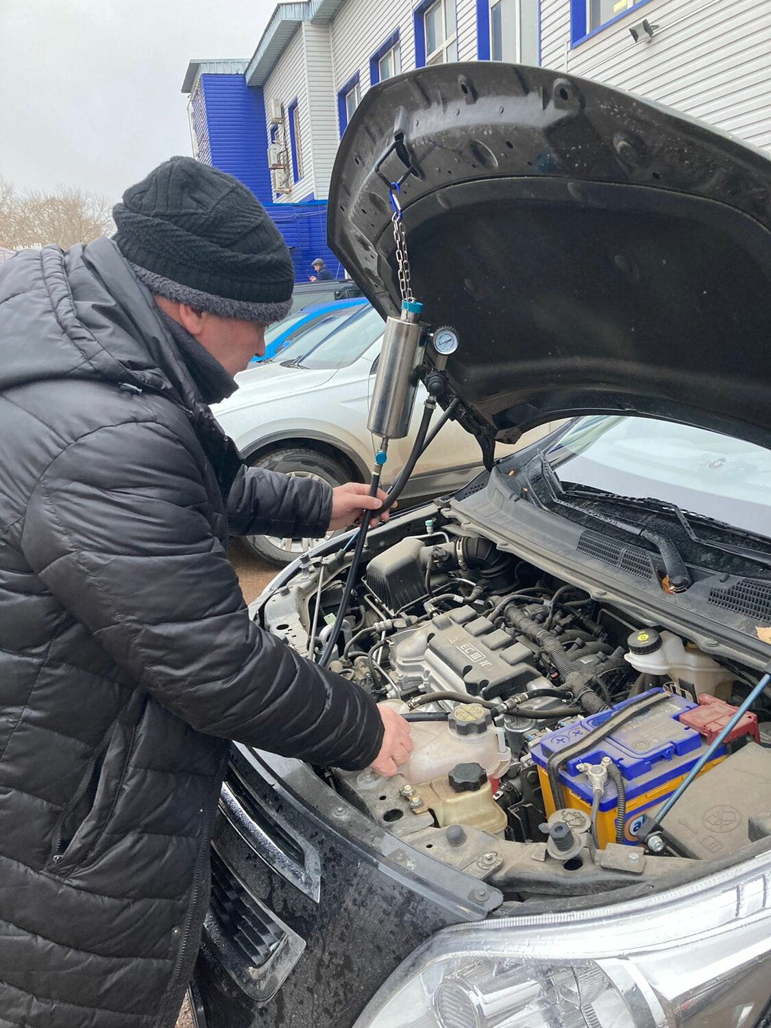 авторемонт, авторемонт двигатель форд мондео, автомобиль, водородная мойка двигателя, авто