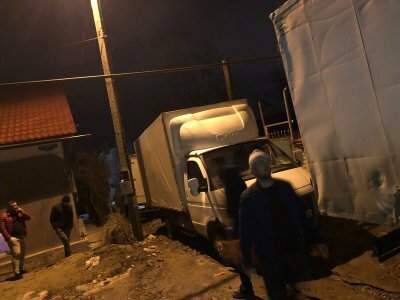 фура, грузовой автомобиль, фура влетела в другую фуру сызрань, грузовик, грузовик фургон