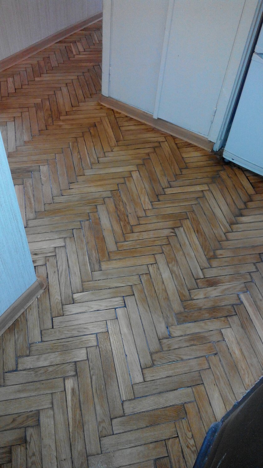 паркет, старый паркет елочка циклевка, циклевка паркета, укладка елочкой, укладка штучного паркета елочкой