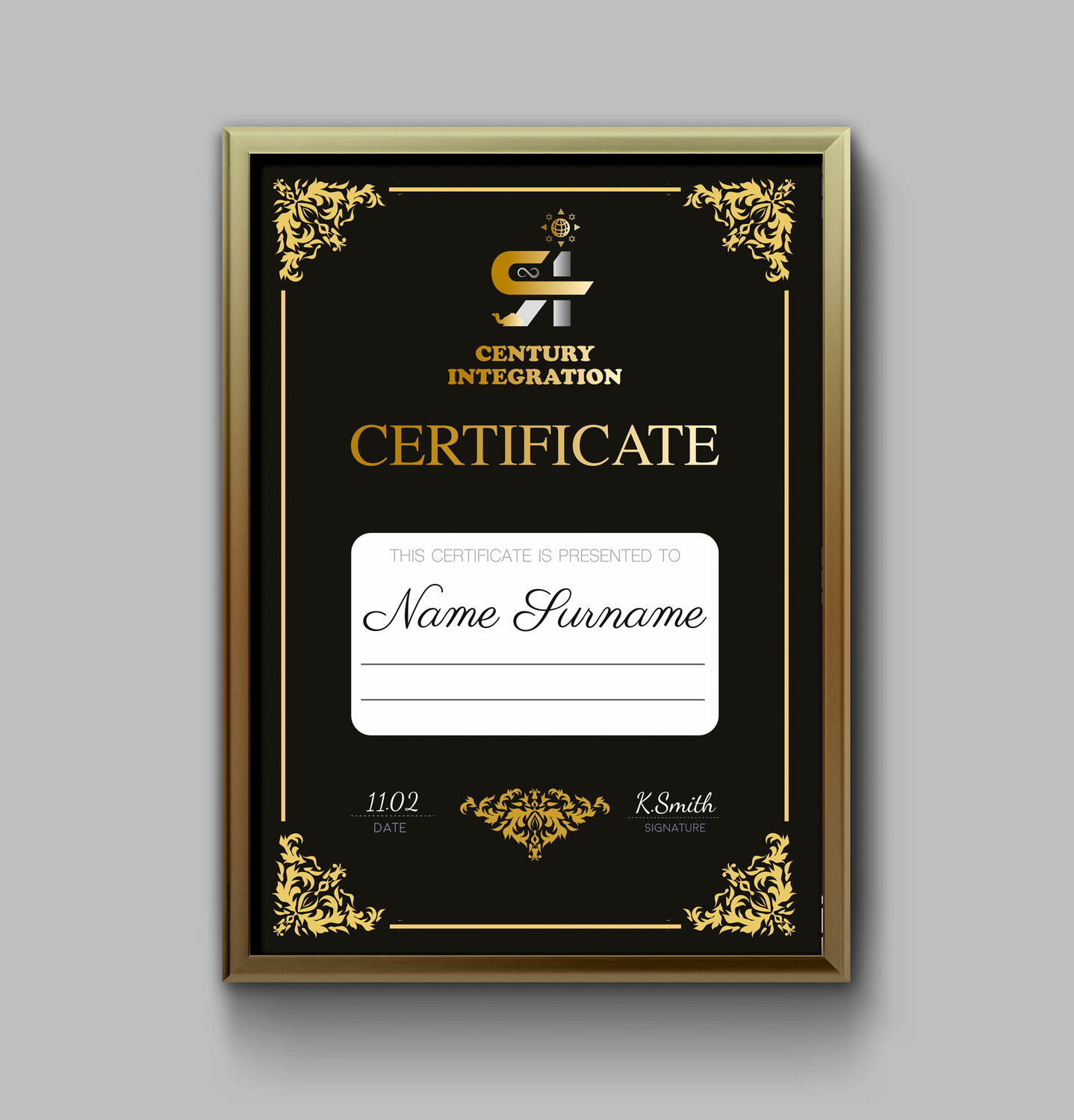 sertificate или certificate, certificate a, black and golden certificate, сертификат дизайн, элегантный сертификат