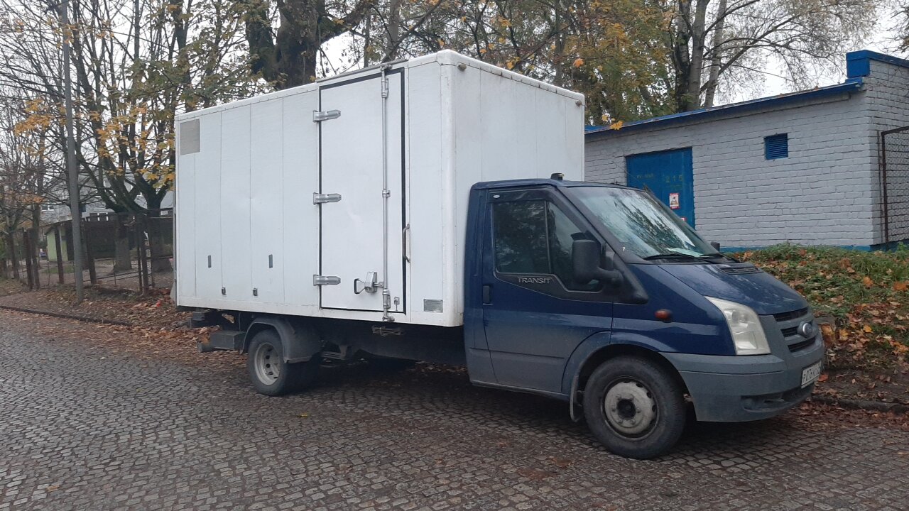 форд транзит 2013 рефрижератор, ford transit, форд транзит фермер рефрижератор черный, ford транзит грузовой фургон, форд транзит промтоварный фургон