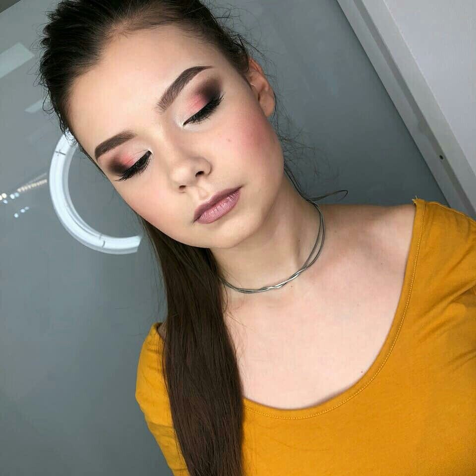 девушка, девочка, макияж, красота, люди