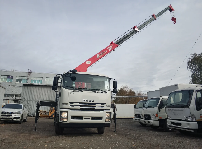 кран манипулятор хино 10т, исузу 2020 манипулятор, isuzu манипулятор unic 370, манипулятор, бортовой с кран-манипуляторной установкой длинной 23 метра