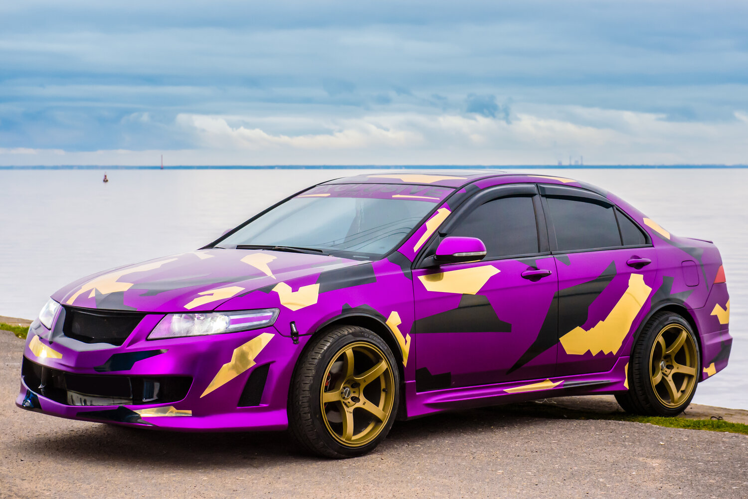 mitsubishi lancer evolution 10 фиолетовый, спортивный автомобиль, розовая mitsubishi lancer evolution, honda accord pink, автомобиль