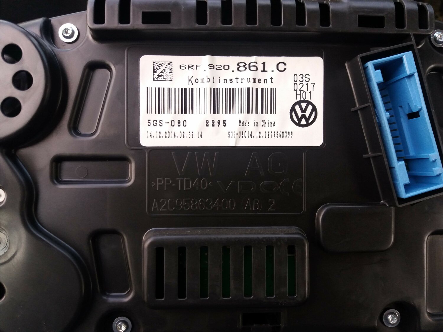 vag6rf 920 860 q, 6rf 920 861, 6rf920861, 6ru920861, 6rf920861c