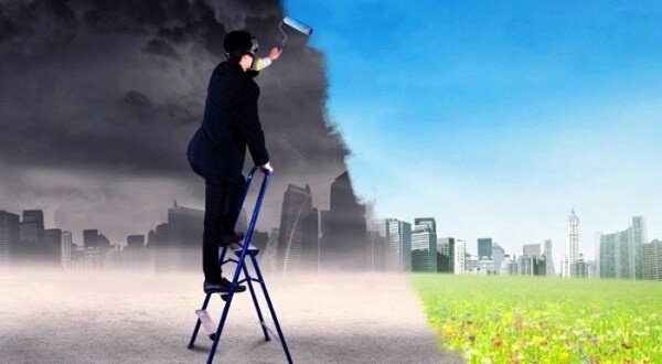 загрязнение воздуха человеком, люди, в воздухе, опасность в воздухе, большой город