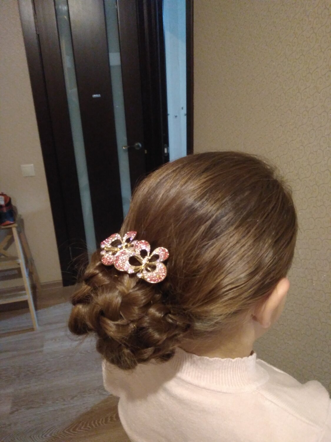 причёска, украшение, прическа розочка из волос для девочки детская, мастер класс прически, прическа для девочки на торжество своими руками