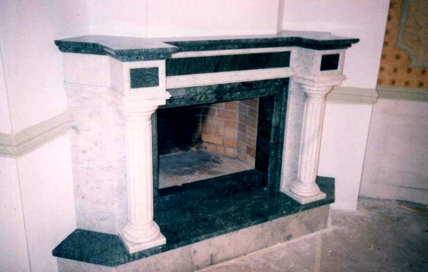 камины из мрамора и гранита, камины комбинированные из мрамора, камин из дагестанского камня, каминные порталы из натурального камня, камин мраморный