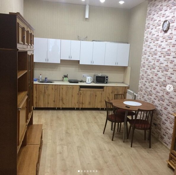 квартира, кухня, квартира-студия, дизайн кухни, квартира-студия на фестивальной