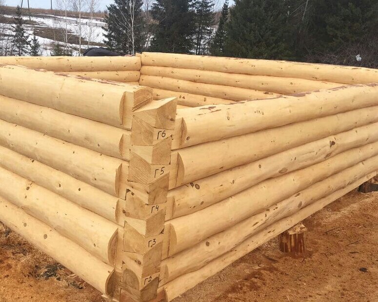 сруб 3х5, сруб для бани 6х7, сруб 3х5 пятистенок, сруб, сруб из осины 6х8